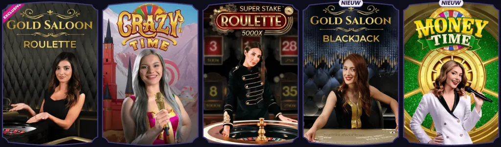 FunBet casino Ervaar de live dealer games